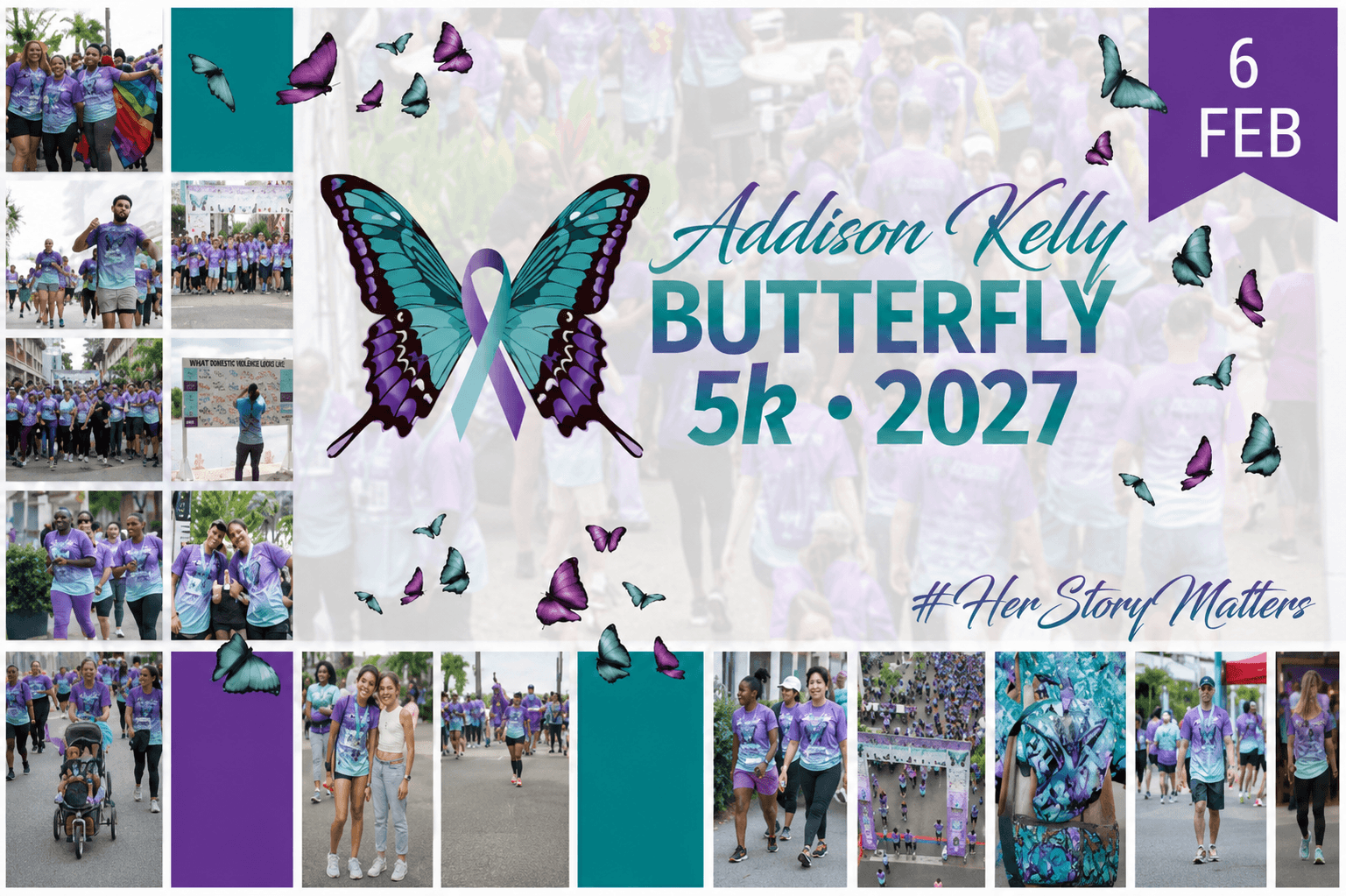 Addison Kelly Butterfly 5K