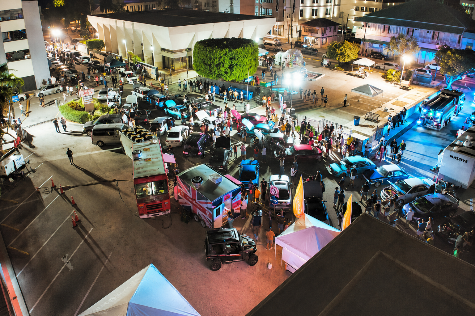 Cars & Caffeine at Night