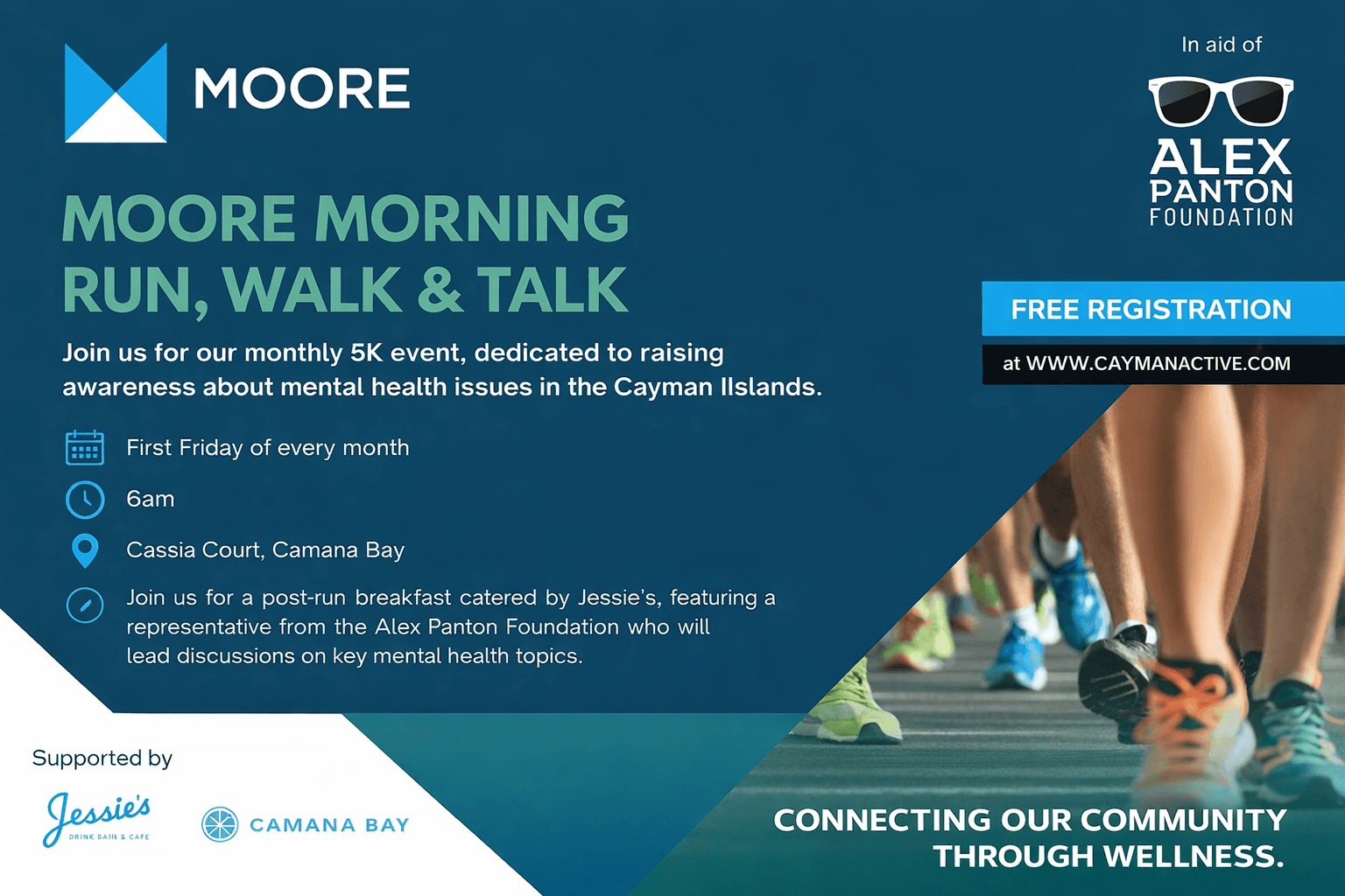 Moore Morning Run/Walk and Talk (First Friday of Every Month)