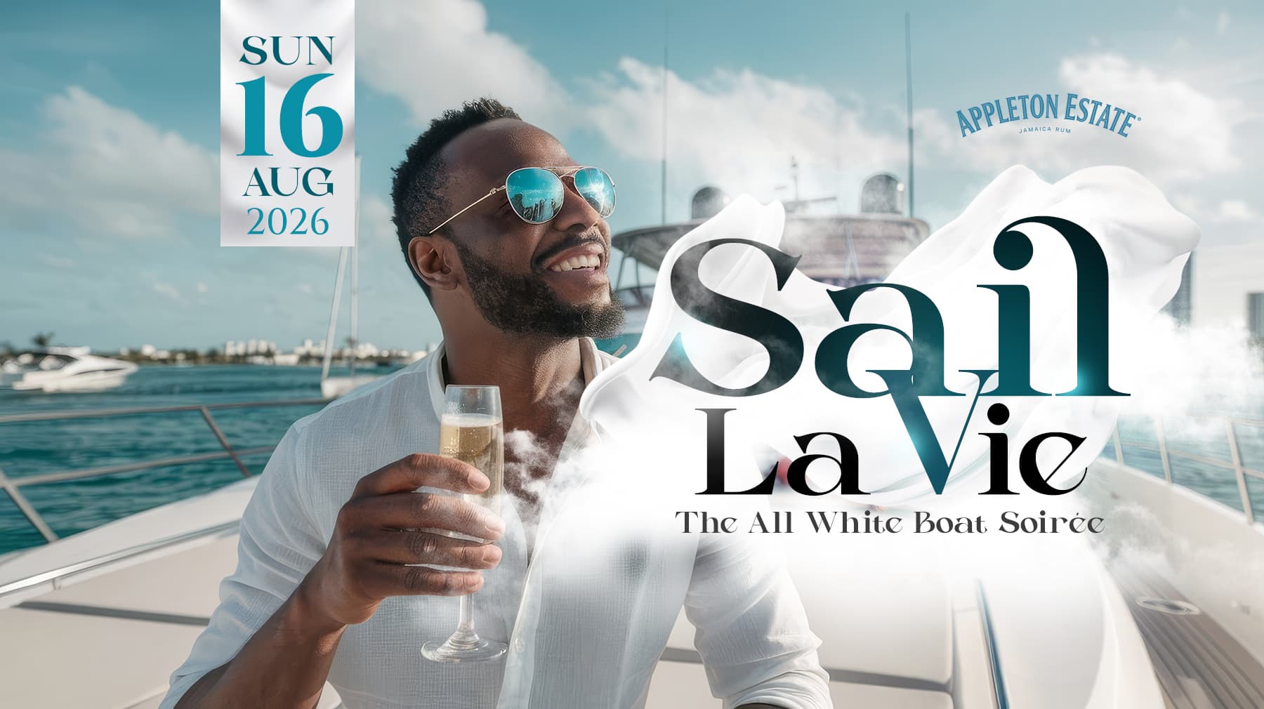 Sail La Vie - The All White Boat Soirée