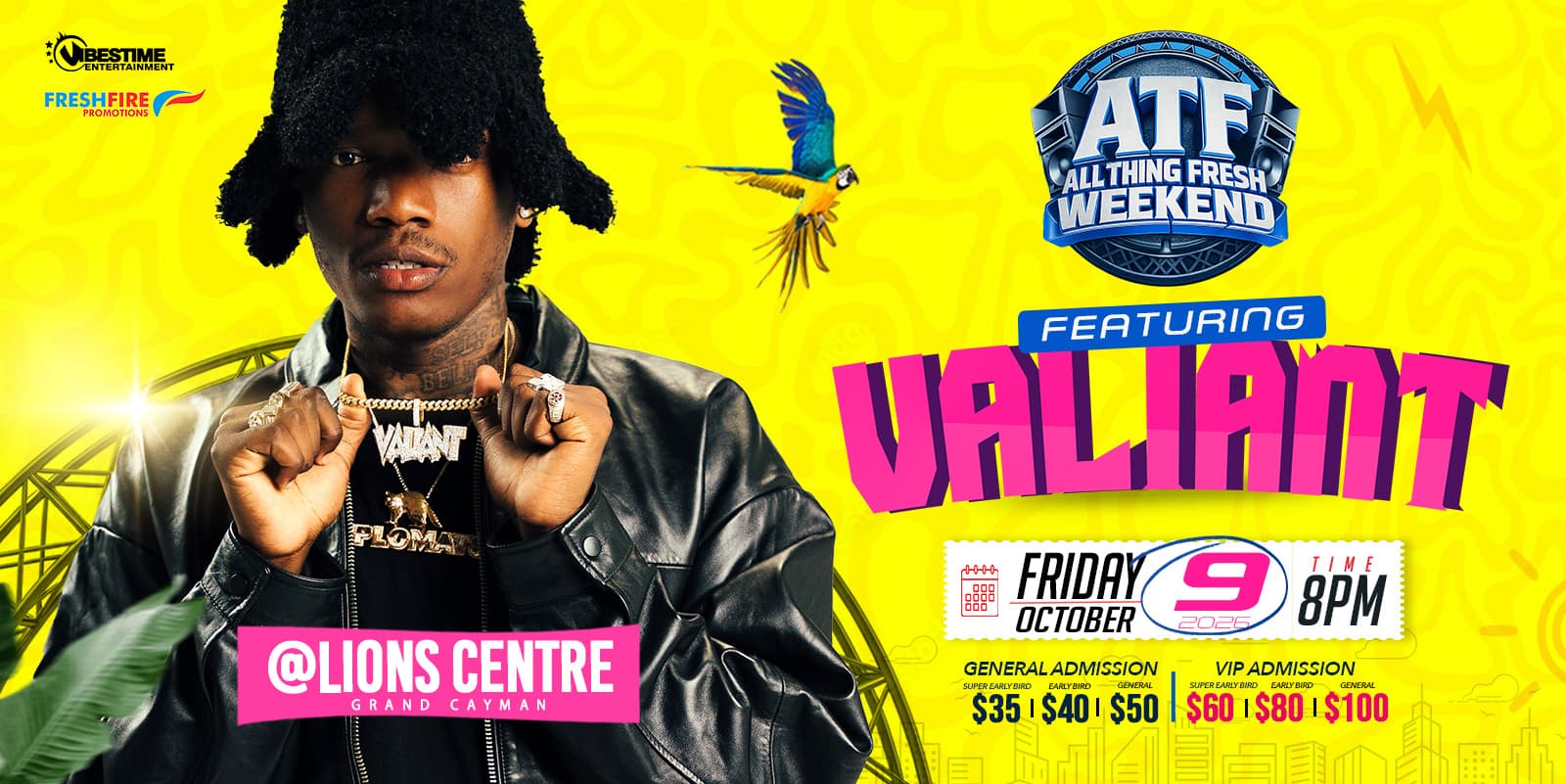Valiant In Concert ~ Friday October 9th, 2026